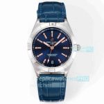 New Copy Breitling Chronometer Automatic 36 South Sea Blue Ladies Swiss 9015 Watch 
